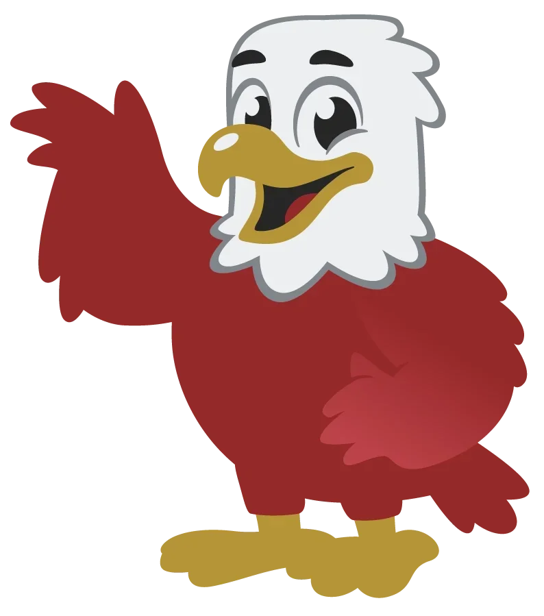 Red Eagle Tech Mascot